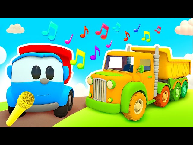 Sing with Leo the Truck! The Truck song for kids & more super simple songs for kids. Nursery rhymes.