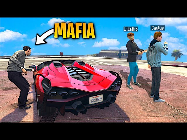Mafia STEALS My RARE SUPERCAR In GTA 5 RP..
