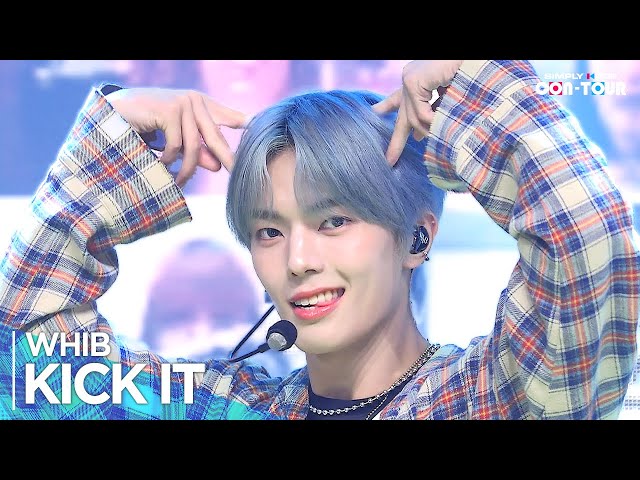 [4K] WHIB(휘브) - 'KICK IT' _ EP.615 | #SimplyKPopCONTOUR