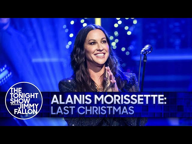 Alanis Morissette: Last Christmas | The Tonight Show Starring Jimmy Fallon