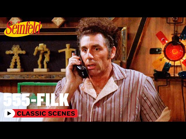 Kramer Becomes The Moviefone Man | The Pool Guy | Seinfeld