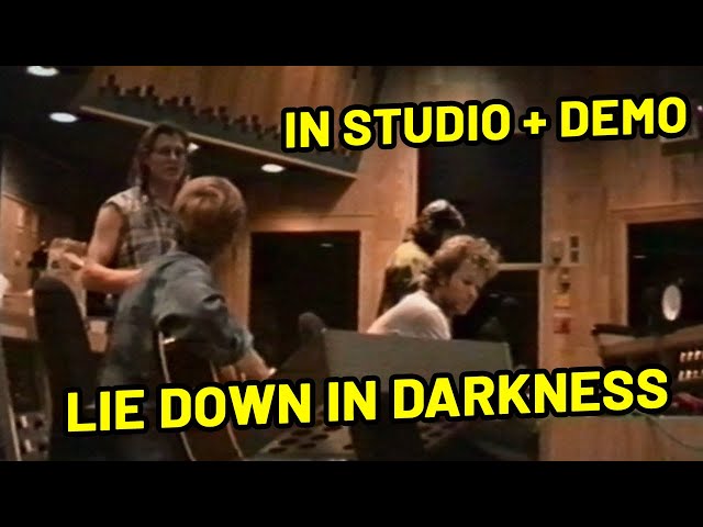 A-ha in Studio 1993 - Lie Down in Darkness + Demo Version (Part of a-ha Movie)