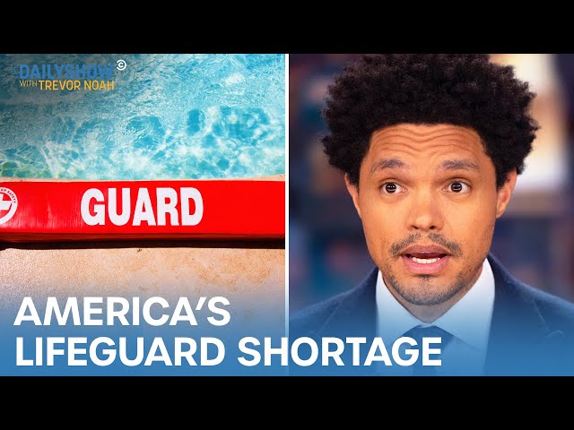 The U.S. Faces a Lifeguard Shortage & Leo Deblin Has a Solution | The Daily Show