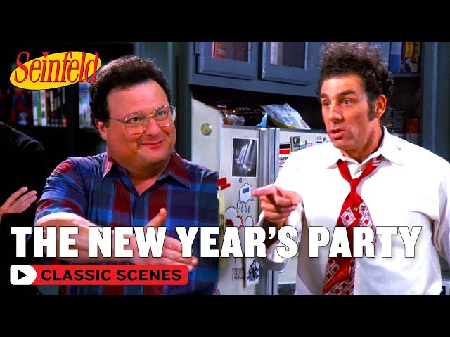 Kramer & Newman Clash At New Years | The Millennium | Seinfeld