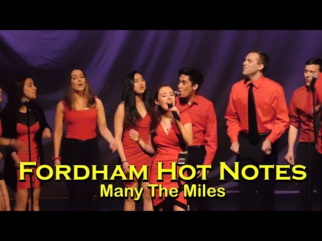 Fordham Hot Notes- Many The Miles
