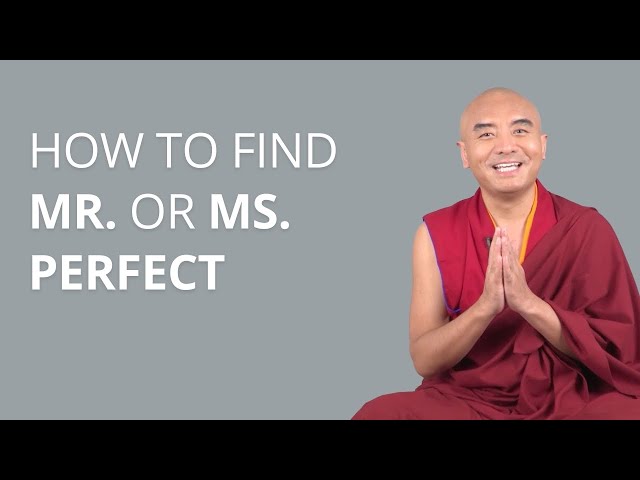 How to Find Mr. or Ms. Perfect with Yongey Mingyur Rinpoche