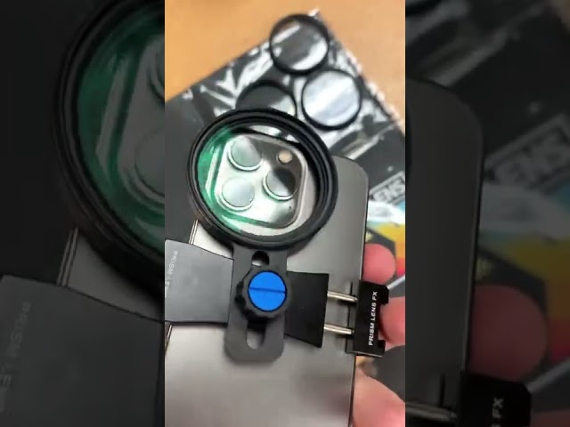 We invented a new universal filter adapter for any phone! ￼