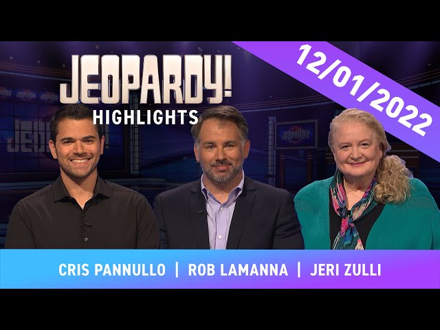 Will Cris Finish Out the Week? | Daily Highlights | JEOPARDY!