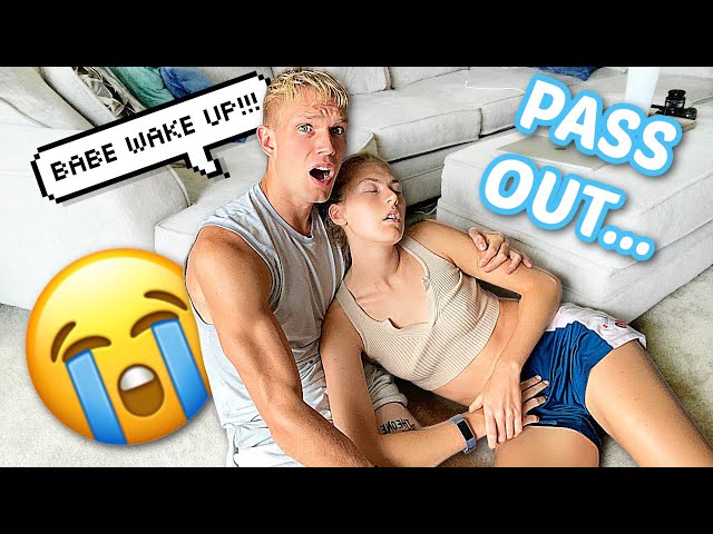 Having SEVERE PERIOD Cramps Then Passing Out PRANK On BOYFRIEND! *SO CUTE*