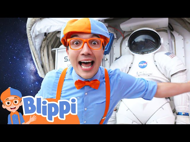Space Excavator! 🌟🌕 | Blippi Songs 🎶| Educational Songs For Kids