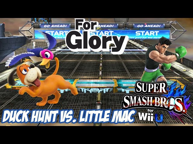 For Glory! - Duck Hunt vs. Little Mac [Super Smash Bros. for Wii U] [1080p60]