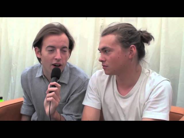 Bombay Bicycle Club interview at Reading Festival 2012