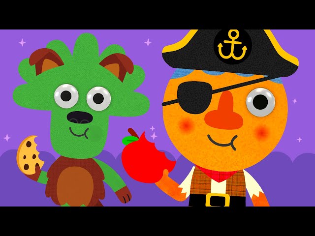 Give Me Something Good To Eat | Noodle & Pals | Halloween Songs For Children