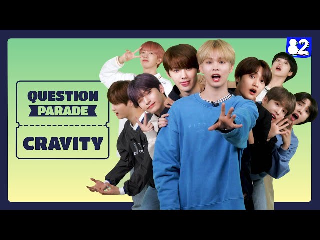 (CC) 9 Guys, 9 Styles💚 Talent+Charm+Multilingual...This CRAVITY interview has it allㅣQuestion Parade