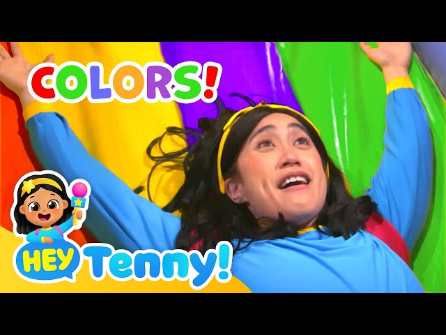 Learn Colors with Tenny | Colors for Kids | Educational Video for Kids | Hey Tenny!