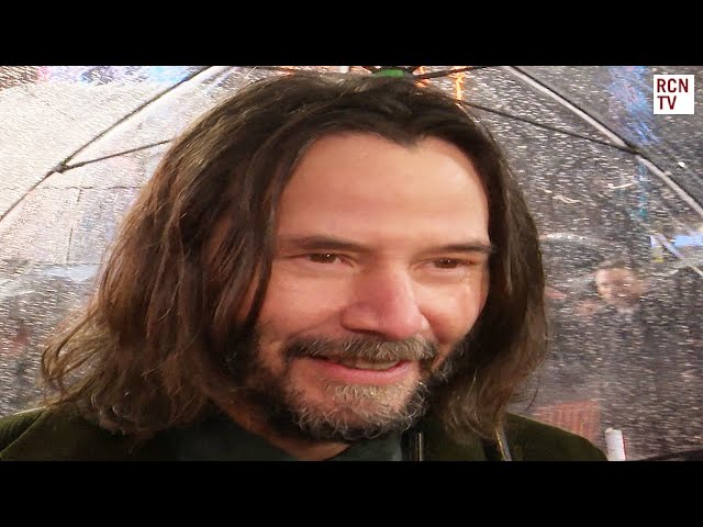 Keanu Reeves Interview John Wick 4 Premiere