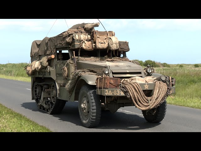 Spotting World War 2 military vehicles during D-Day 80th Anniversary events 🪖