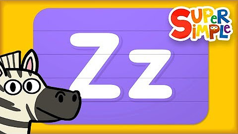 Learn the ABCs! - All About The Letter Z!