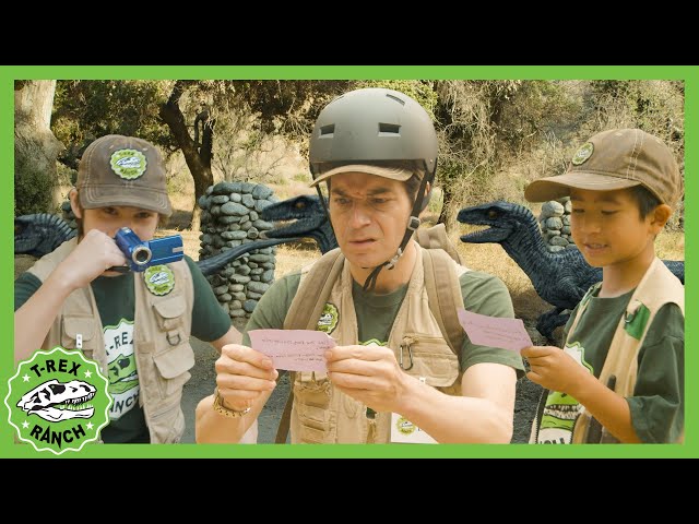T-Rex Scavenger Hunt | 🦖🦕 T-Rex Ranch Dinosaur Videos