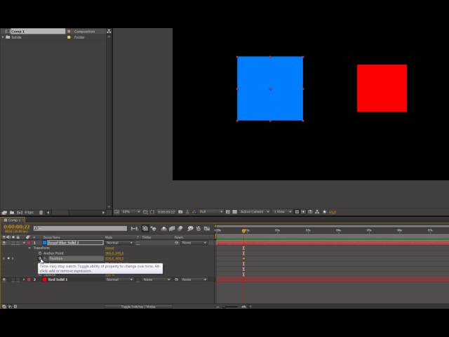 Tutorial Introduccion a After Effects CS6 Animacion Basica Español