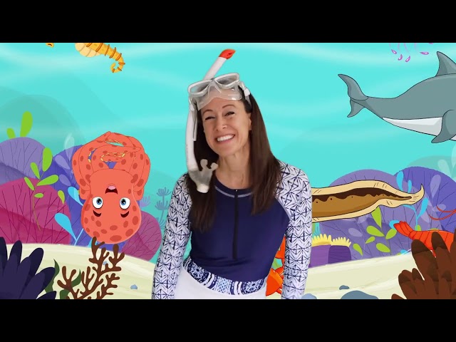 Sea Animals Children's song by Patty Shukla Learn Ocean Animals in English | Guessing Game for Kids