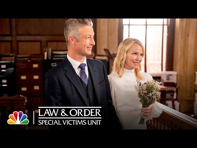 Rollisi Gets Married | NBC's Law & Order: SVU