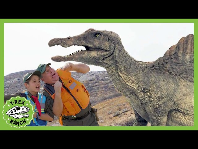 Save the Stegosaurus | T-Rex Ranch Dinosaur Videos