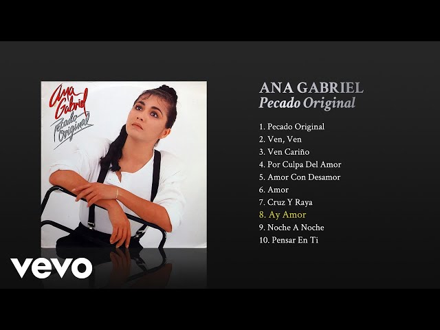 Ana Gabriel - ¡Ay Amor! (Cover Audio)