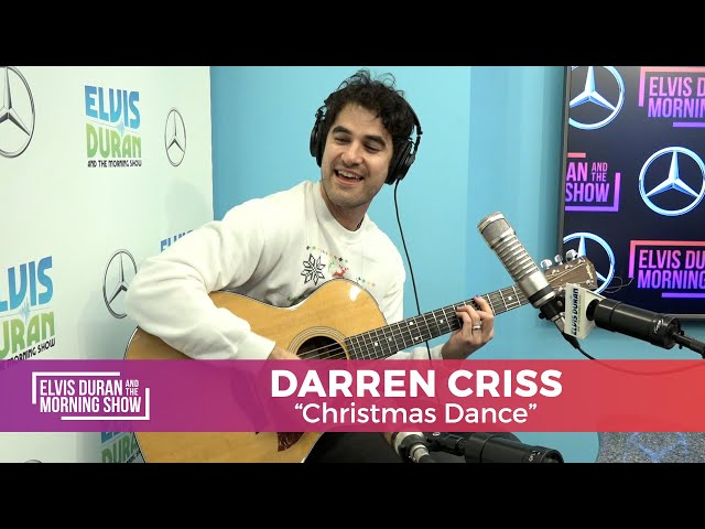 Darren Criss - "Christmas Dance" | Elvis Duran Live