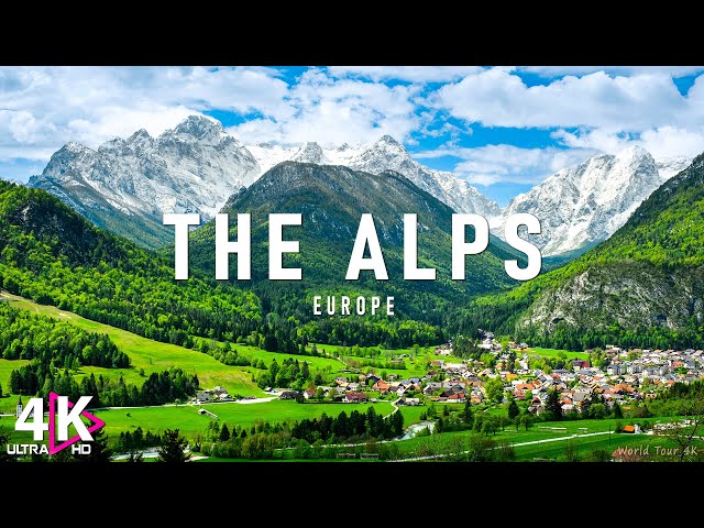 The Alps 4K - Relaxing Music With Beautiful Natural Landscape - Amazing Nature