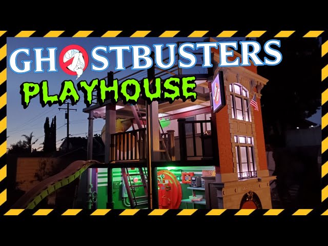 The Real Ghostbusters Playset! Firehouse Lighting & Faux Painting Techniques (Pt.15)