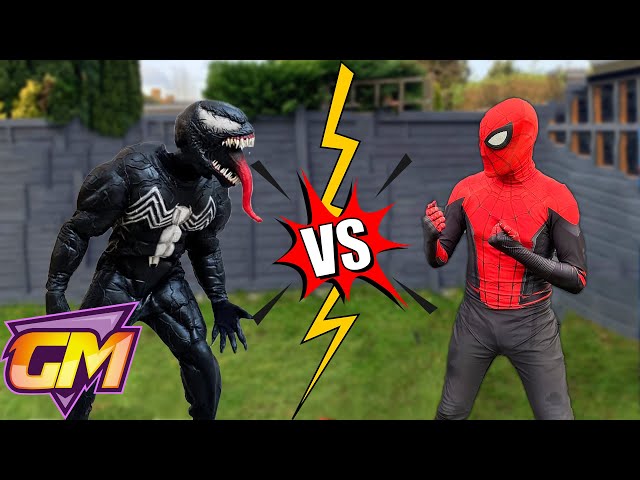 Spiderman VS Venom - Who Wins? The Ultimate Superhero Fight