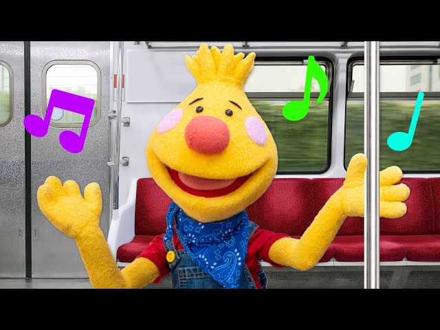 Let's Take The Subway | Kids Song | Sing Along With Tobee