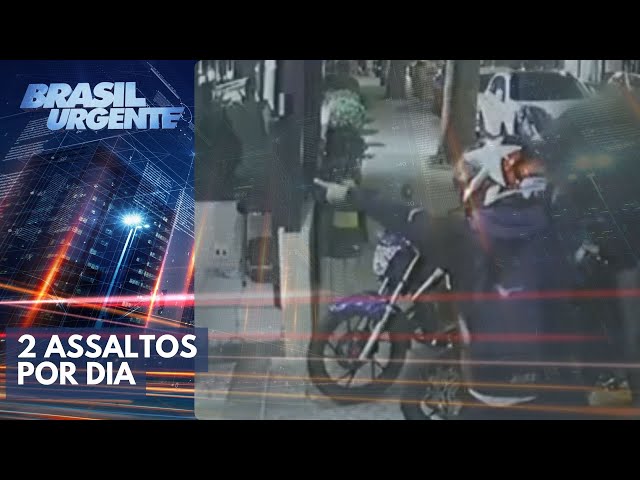 Dois assaltos por dia na mesma rua em São Paulo