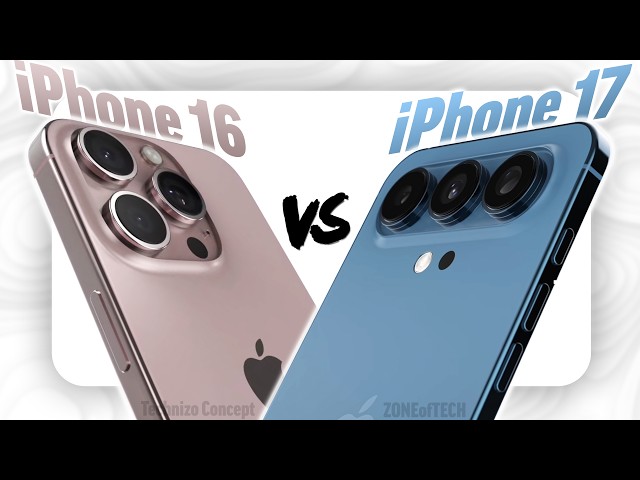 iPhone 16 Pro vs 17 Pro LEAKS - 10 Major Changes!