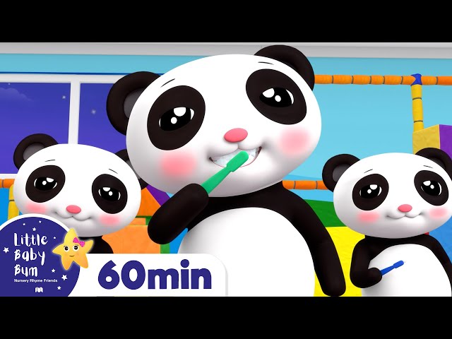 10 Sleepy Pandas! | +More Little Baby Bum Kids Songs and Nursery Rhymes