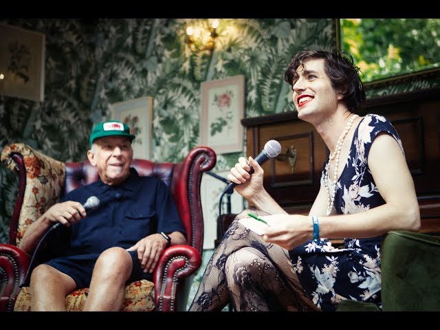 John Cale and Ezra Furman in conversation at End Of The Road Festival