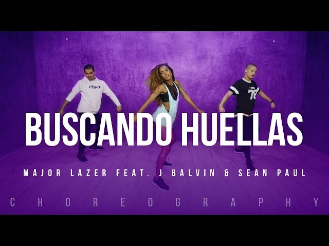 Buscando Huellas - Major Lazer Feat. J Balvin & Sean Paul | FitDance Life (Coreografía) Dance Video