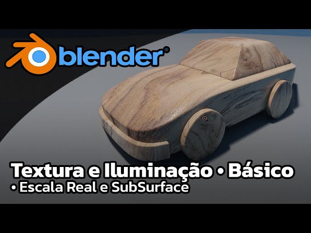 Curso Blender Textura e iluminação - aula 03 - Escala dos Objetos e Subsurface