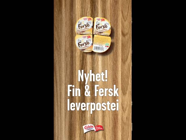Gilde Leverpostei, Fin & Fersk