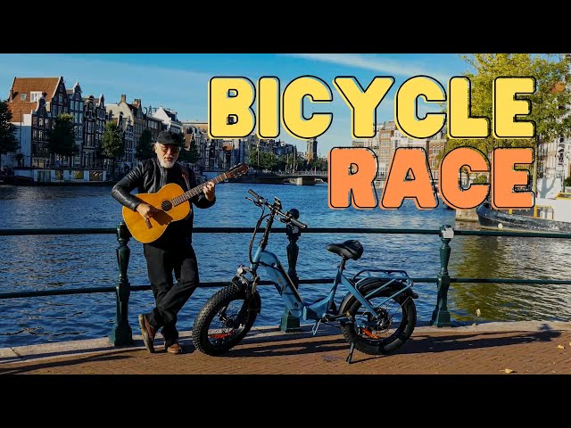 Insane Acoustic Guitar Cover of QUEEN's Bicycle Race