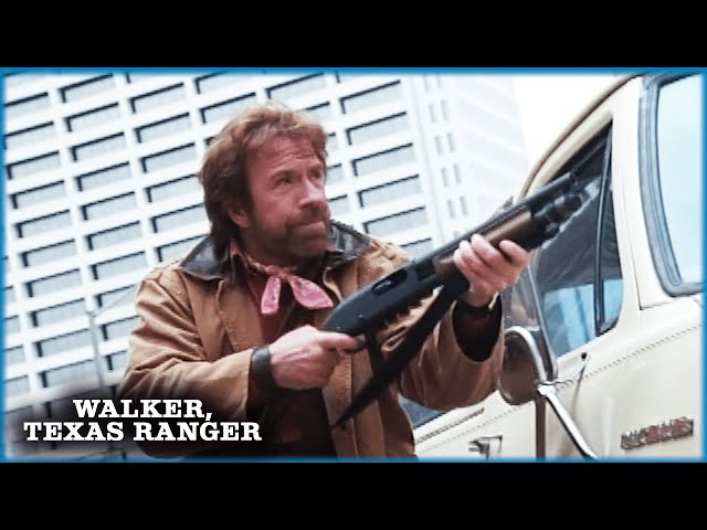 Foiling Huge Bank Heist | Walker, Texas Ranger