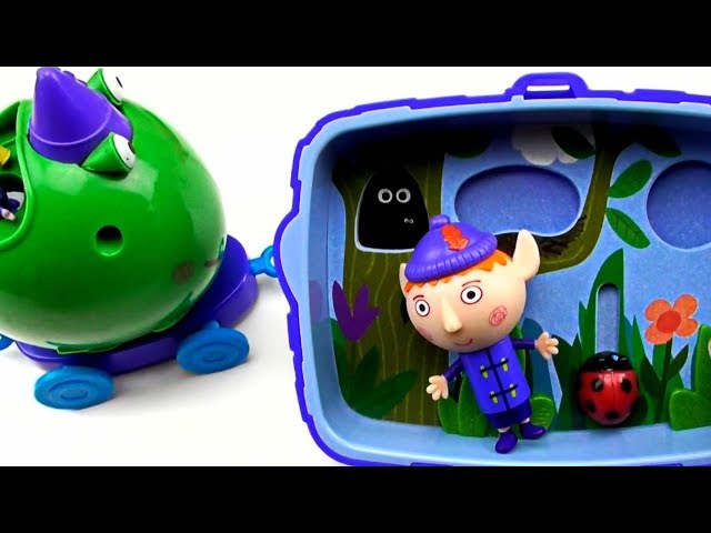 Ben and Holly kids Video ! Ben`s Pond Toys !