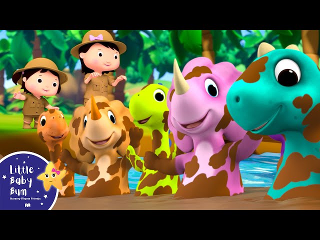 Ten Little DINOSAURS! - Counting Song | Little Baby Bum - New Nursery Rhymes for Kids