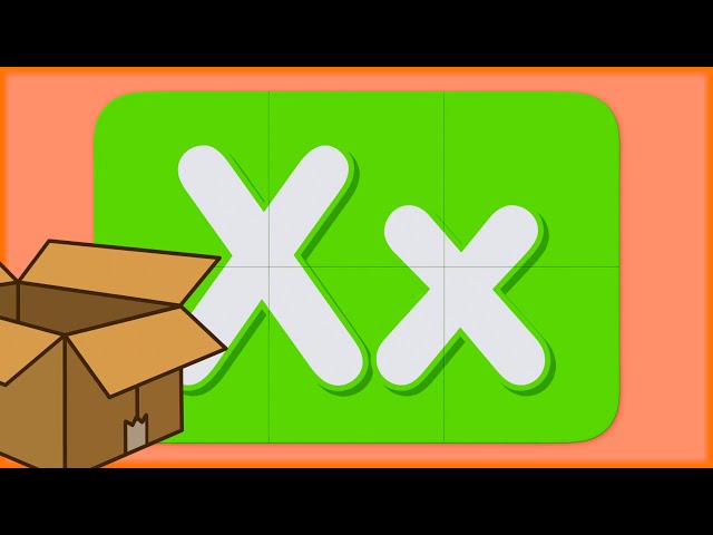 Words that start with the Letter X | Turn & Learn ABCs