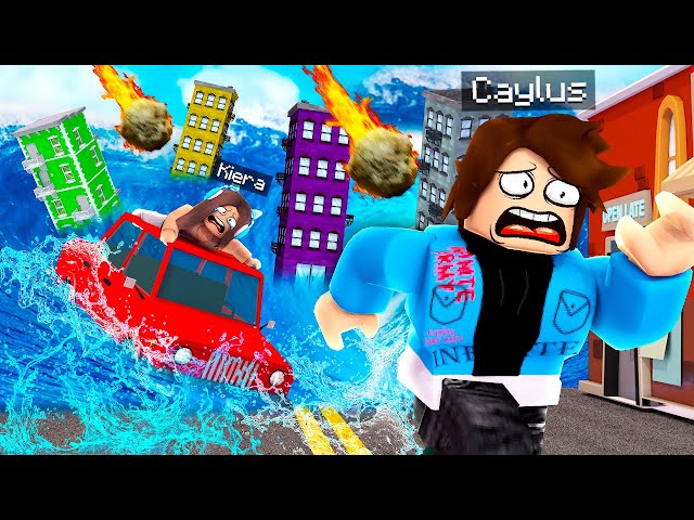 Can You Survive NATURAL DISASTERS For 24 Hours In ROBLOX?
