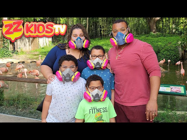 ZZ Kids TV Visits The Zoo For Father's Day
