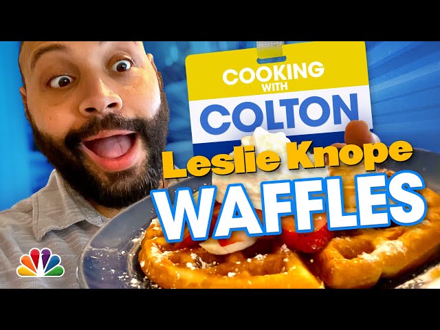 How to Make Parks and Recreation Waffles - Cooking with Colton