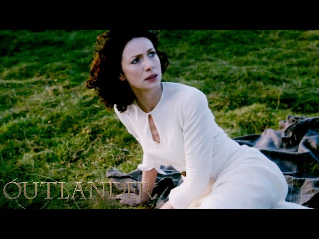 Outlander | Claire Travels Through Time For The First Time