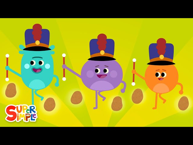 The Bumble Nums Make Marching Mashed Potatoes | Cartoon for Kids